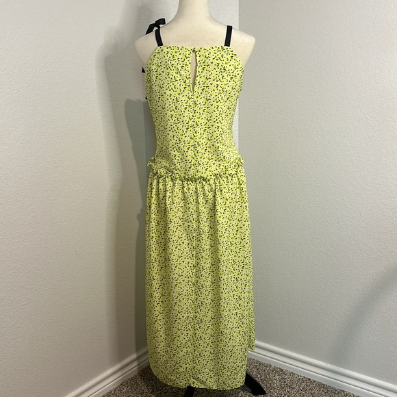 Topshop Floral Midi Dress Size 8 NWT - Picture 9 of 12